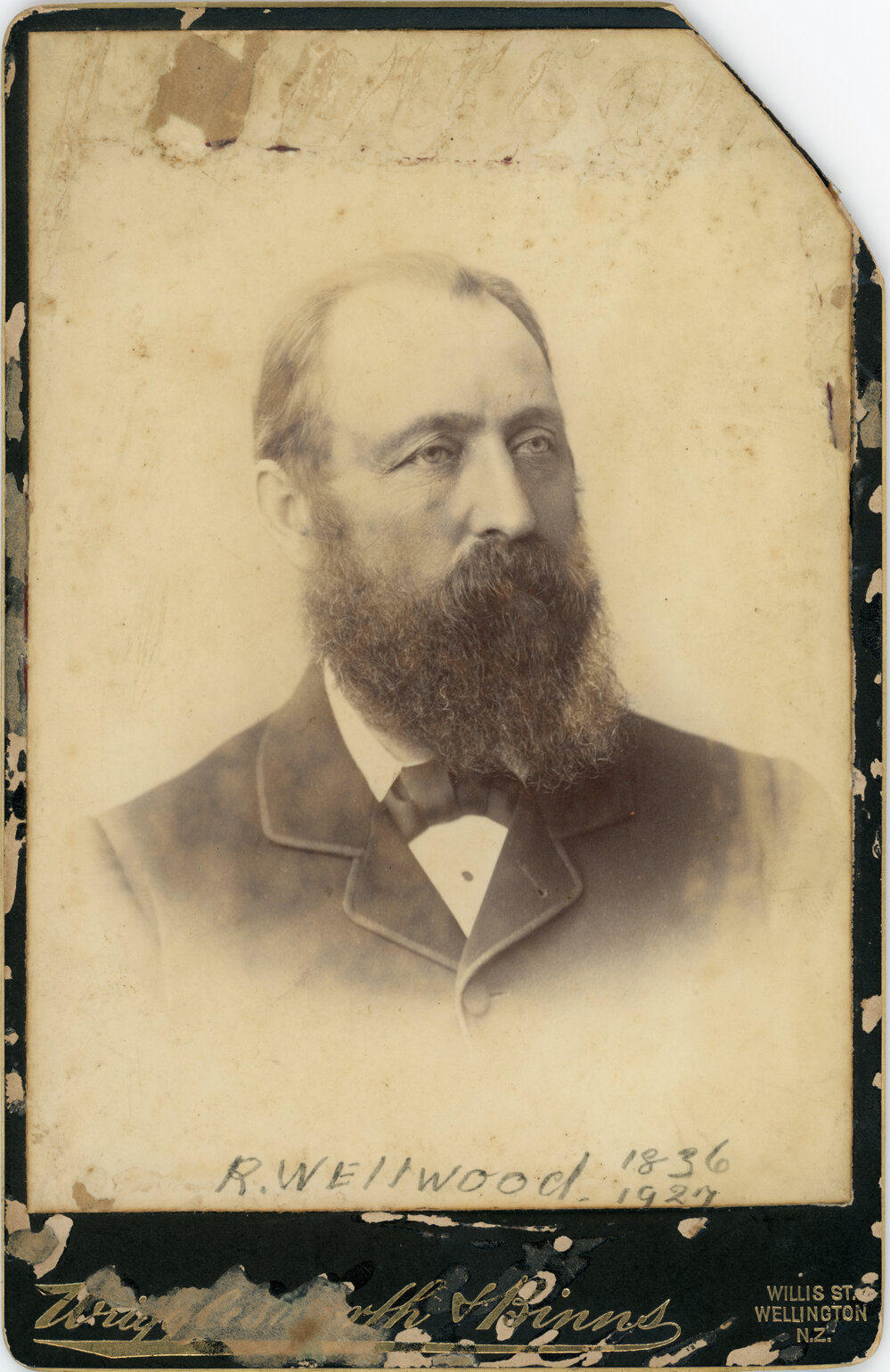 Studio Portrait of Robert Wellwood 