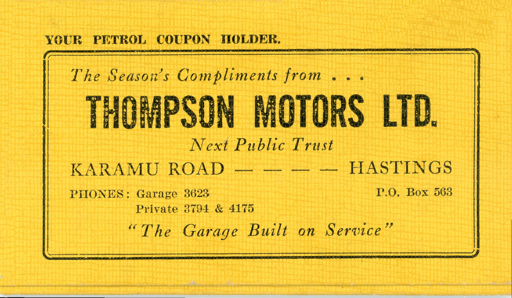 Petrol Coupon holder with coupons