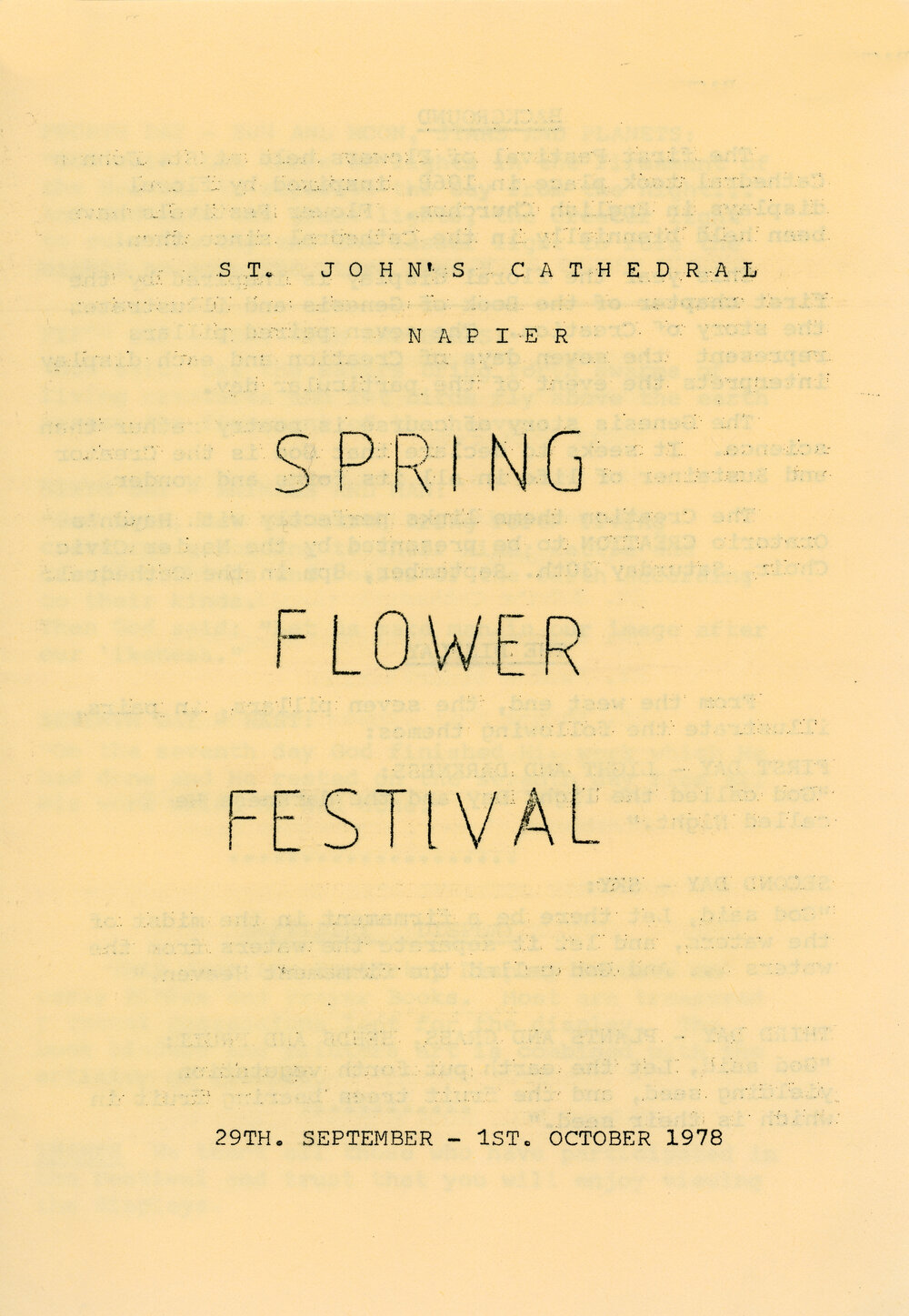 Spring Flower Festival