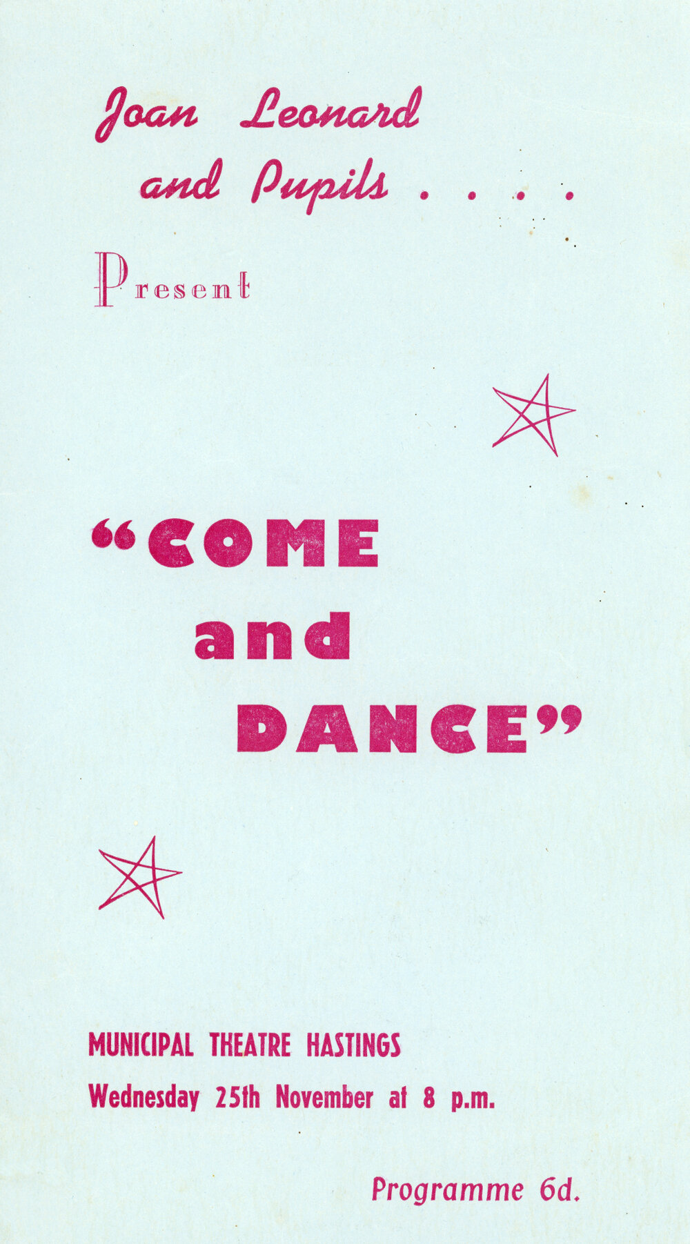 Come and Dance