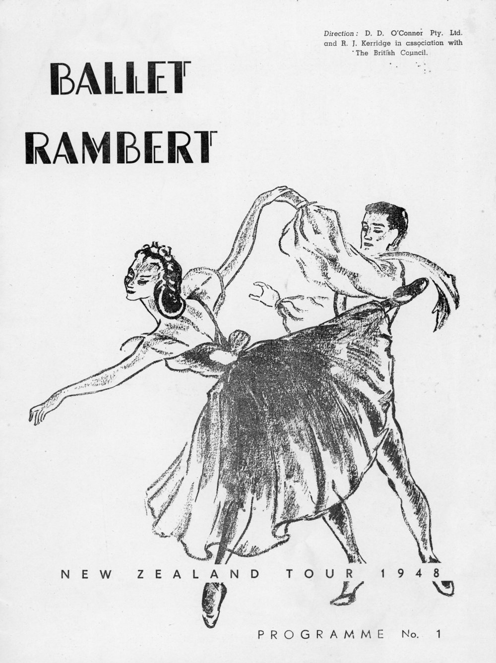 Ballet Rambert, New Zealand Tour 1948