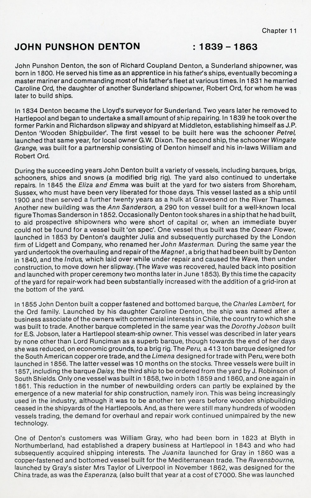 John Denton and Denton Gray &amp; Co.