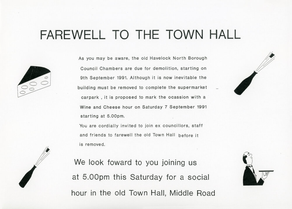 Farewell to the Town Hall