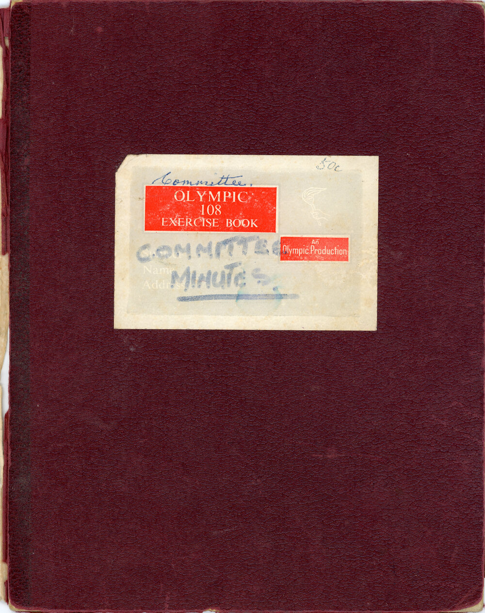 WDFF Committee Minutes Book 1968 - 1983