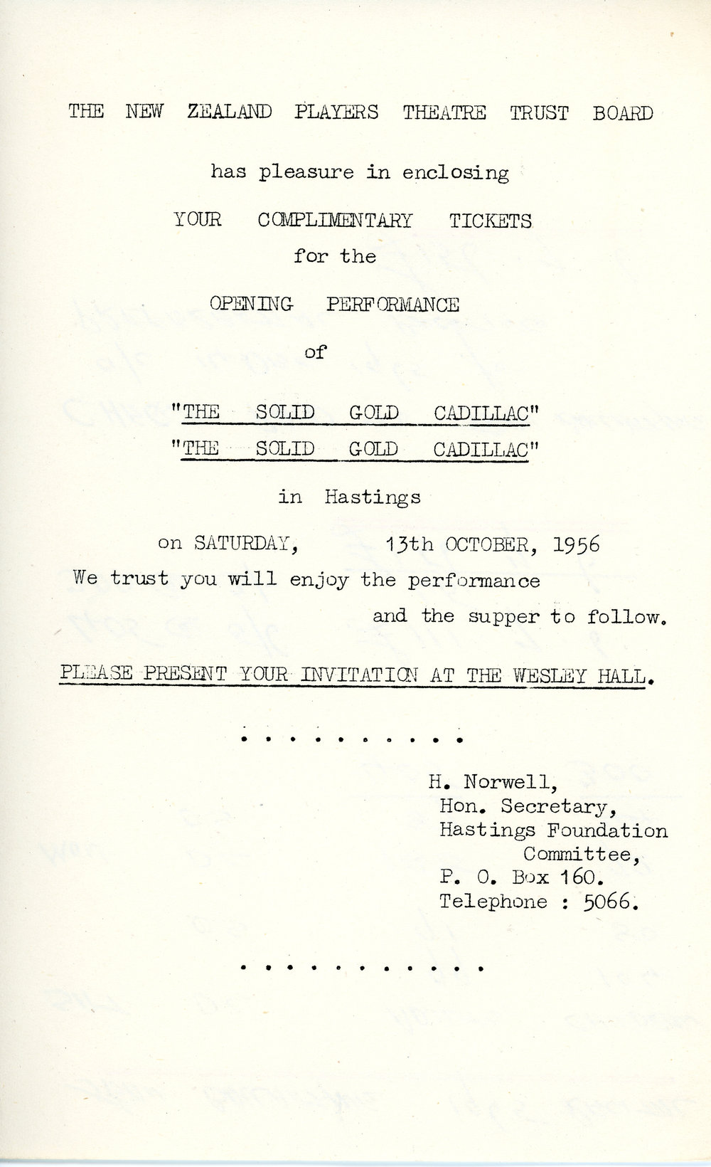 Solid Gold Cadillac Recital