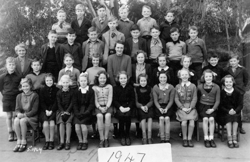 Havelock North Primary School Class 1947