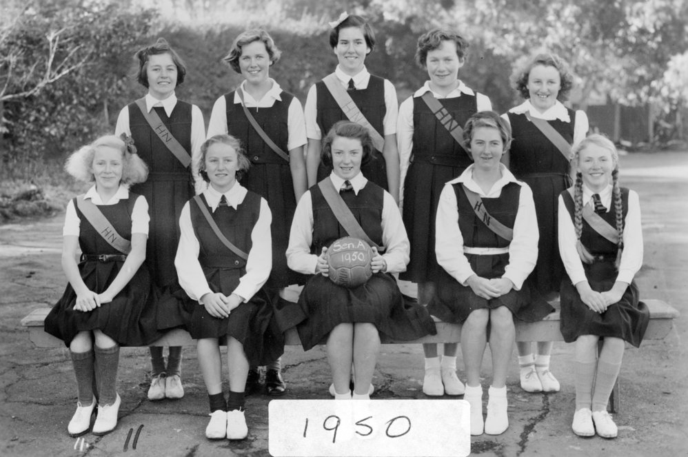 Havelock North Primary School Senior A Basketball Team 1950