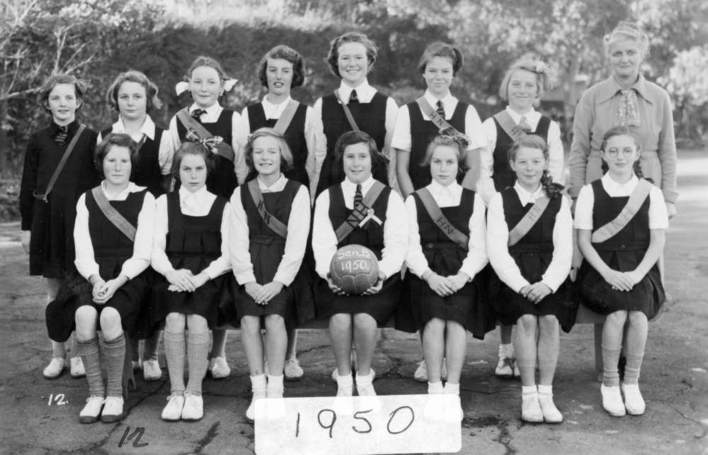 Havelock North Primary School Basketball Senior B Team 1950