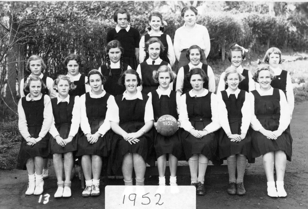 Havelock North Primary School Senior Basketball Team 1952