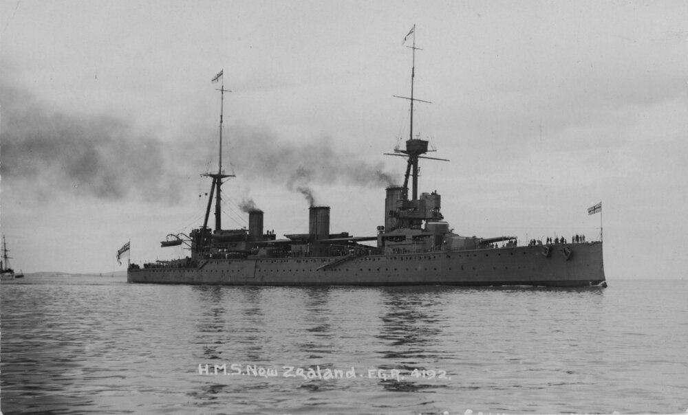 HMS New Zealand.