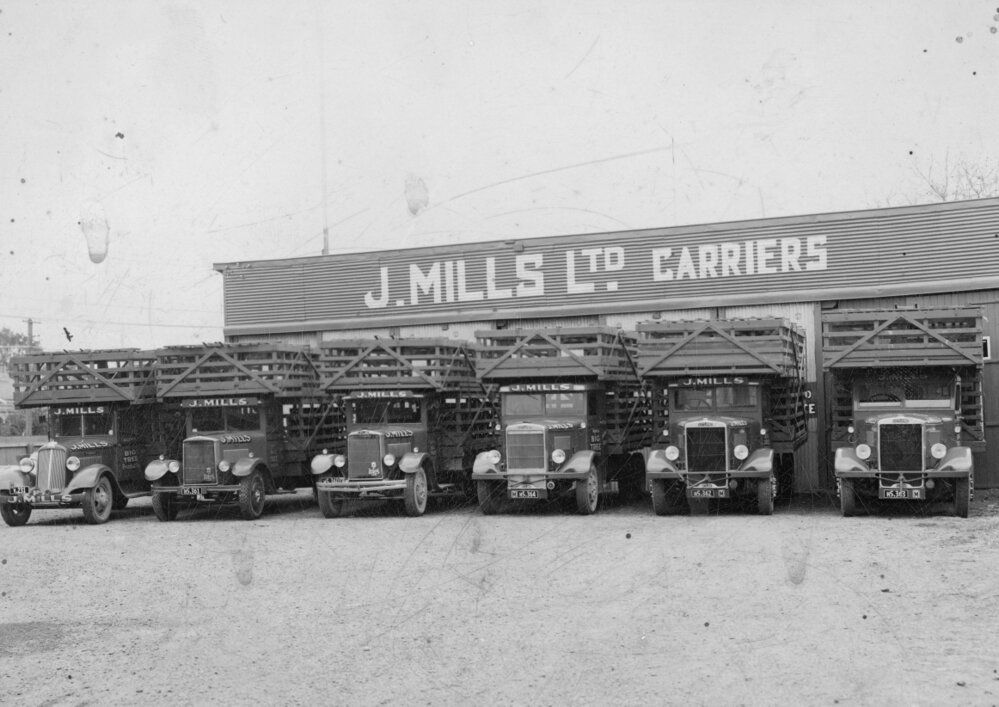 J. Mills Ltd. Carriers Trucks