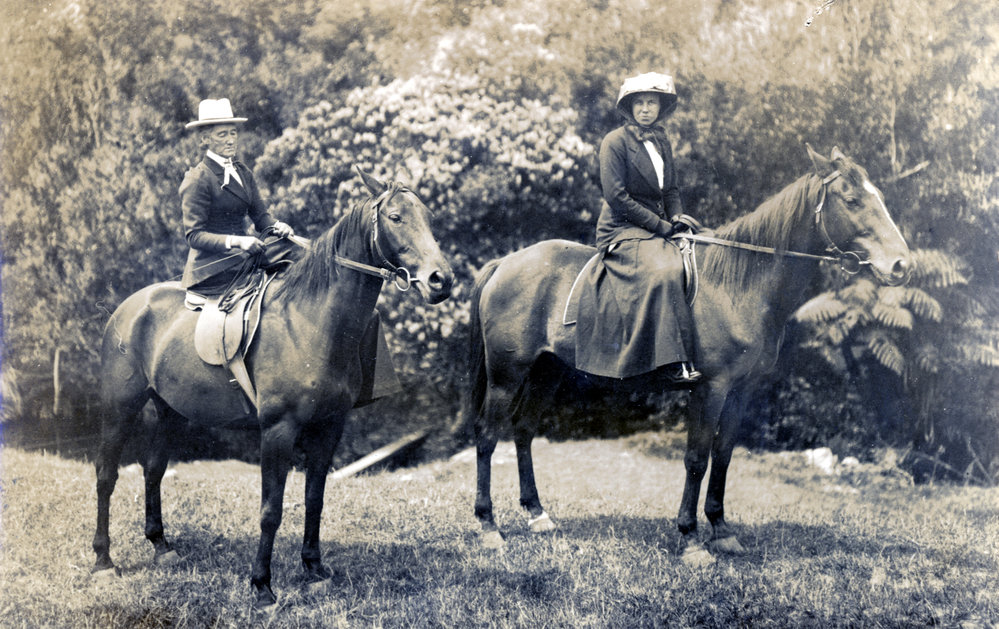 Mary McLean and Friend