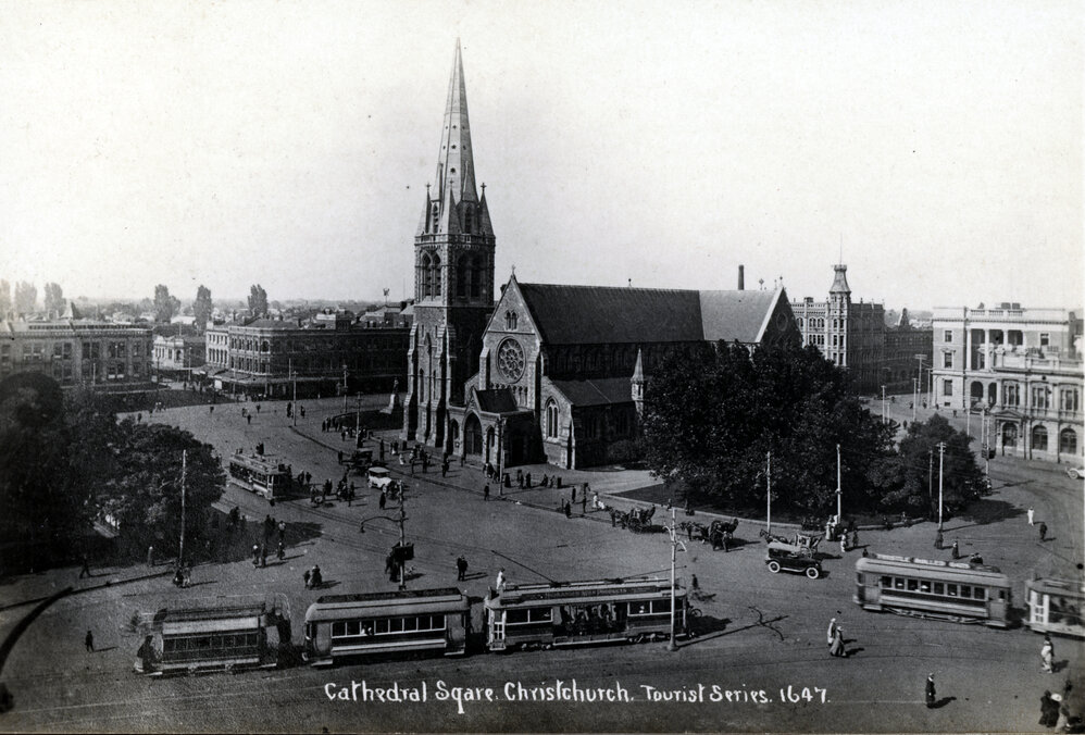 Cathedral Square, Christchurch, New Zealand