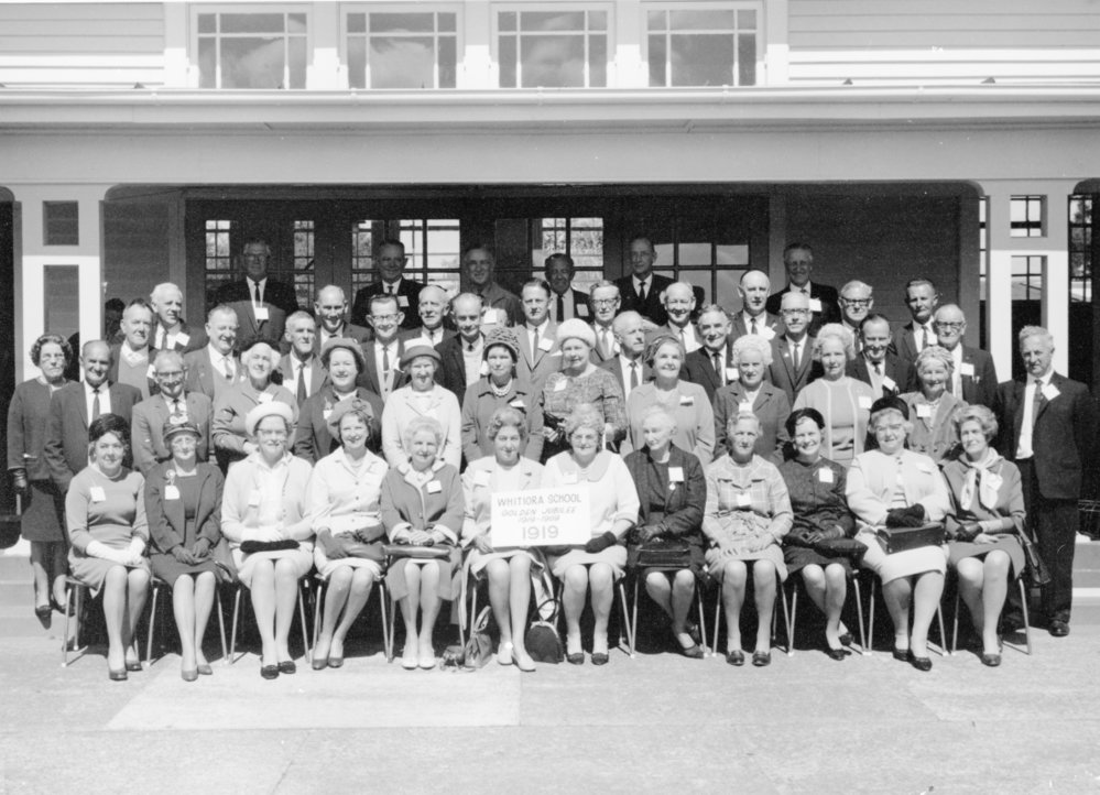 Whitiora School Golden Jubilee 1919-1969 Class of 1919