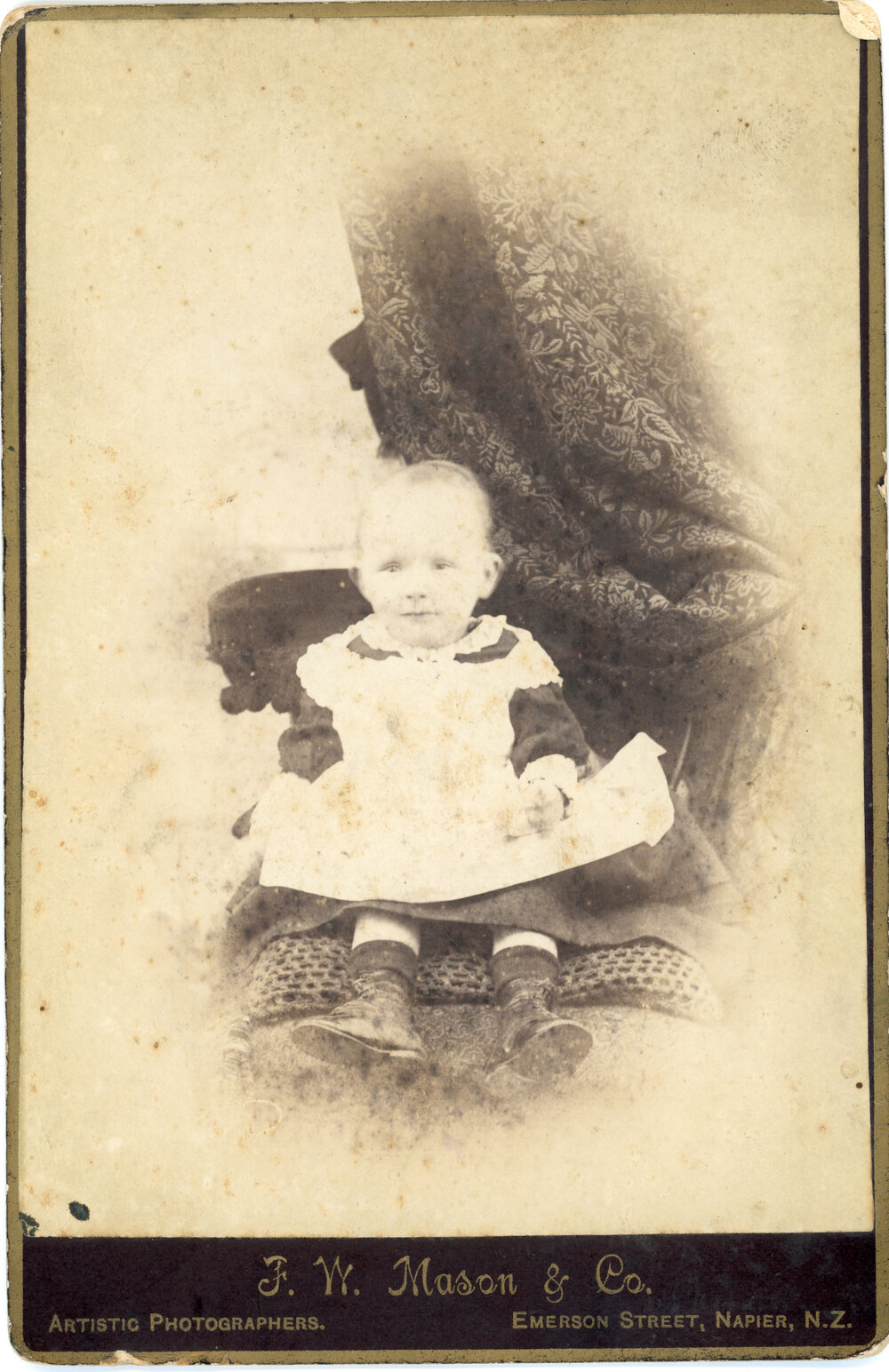 Studio Portrait of a Toddler