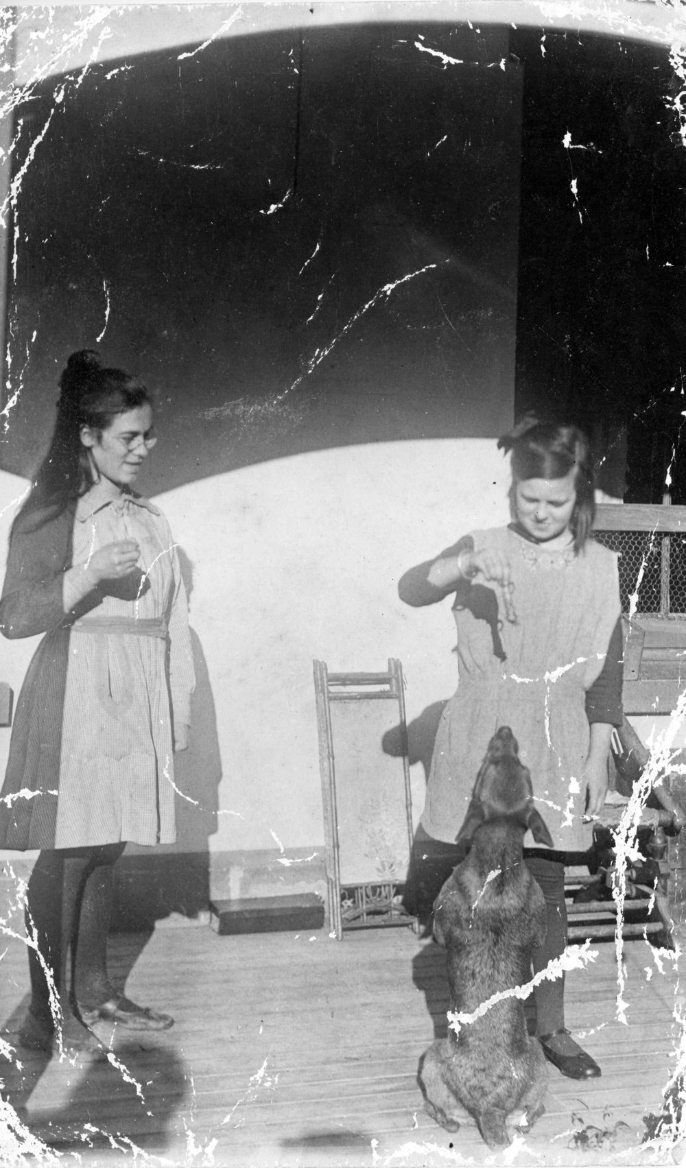 Margery Twentyman and Friend