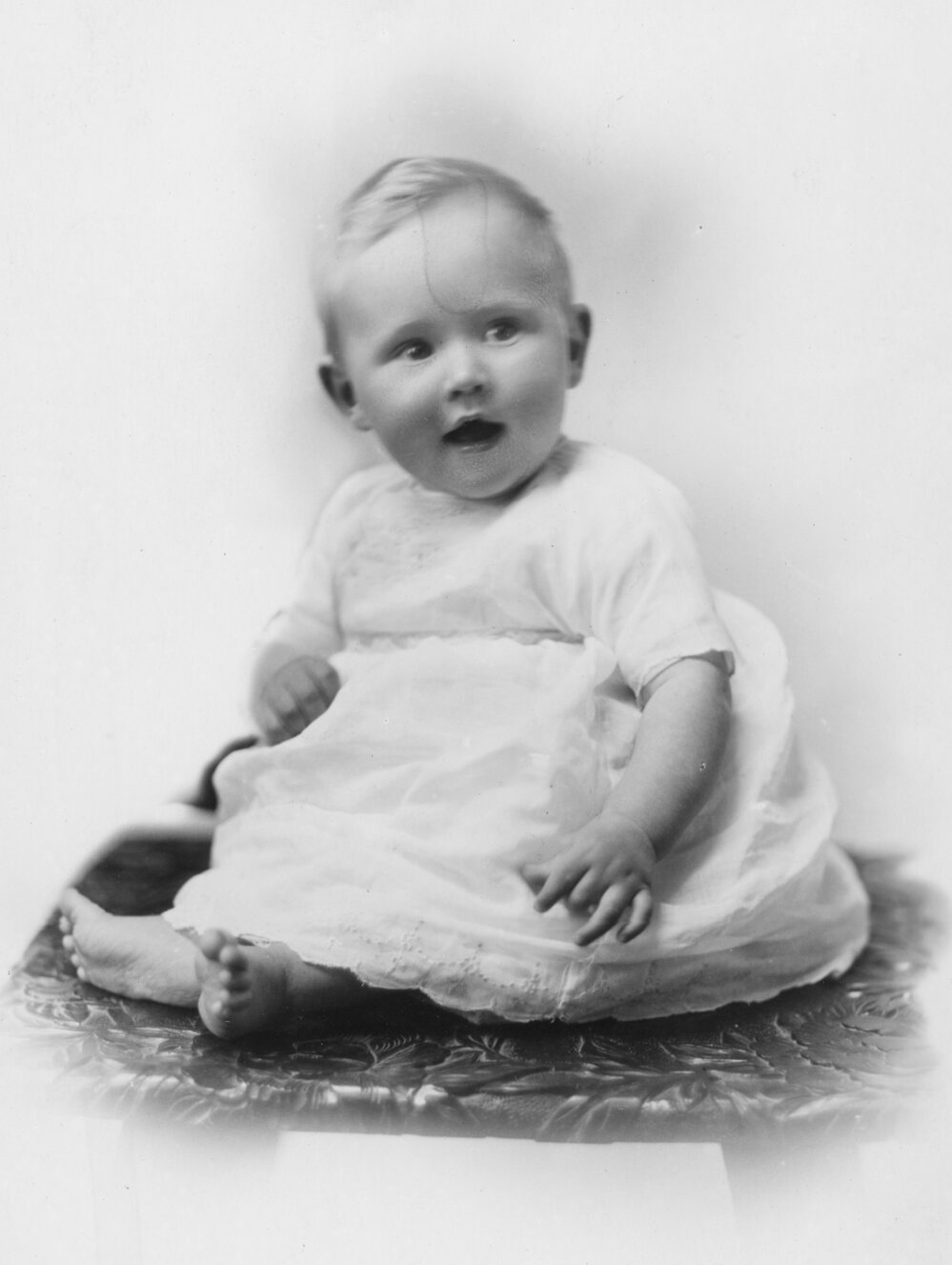 Studio Portrait of a Baby