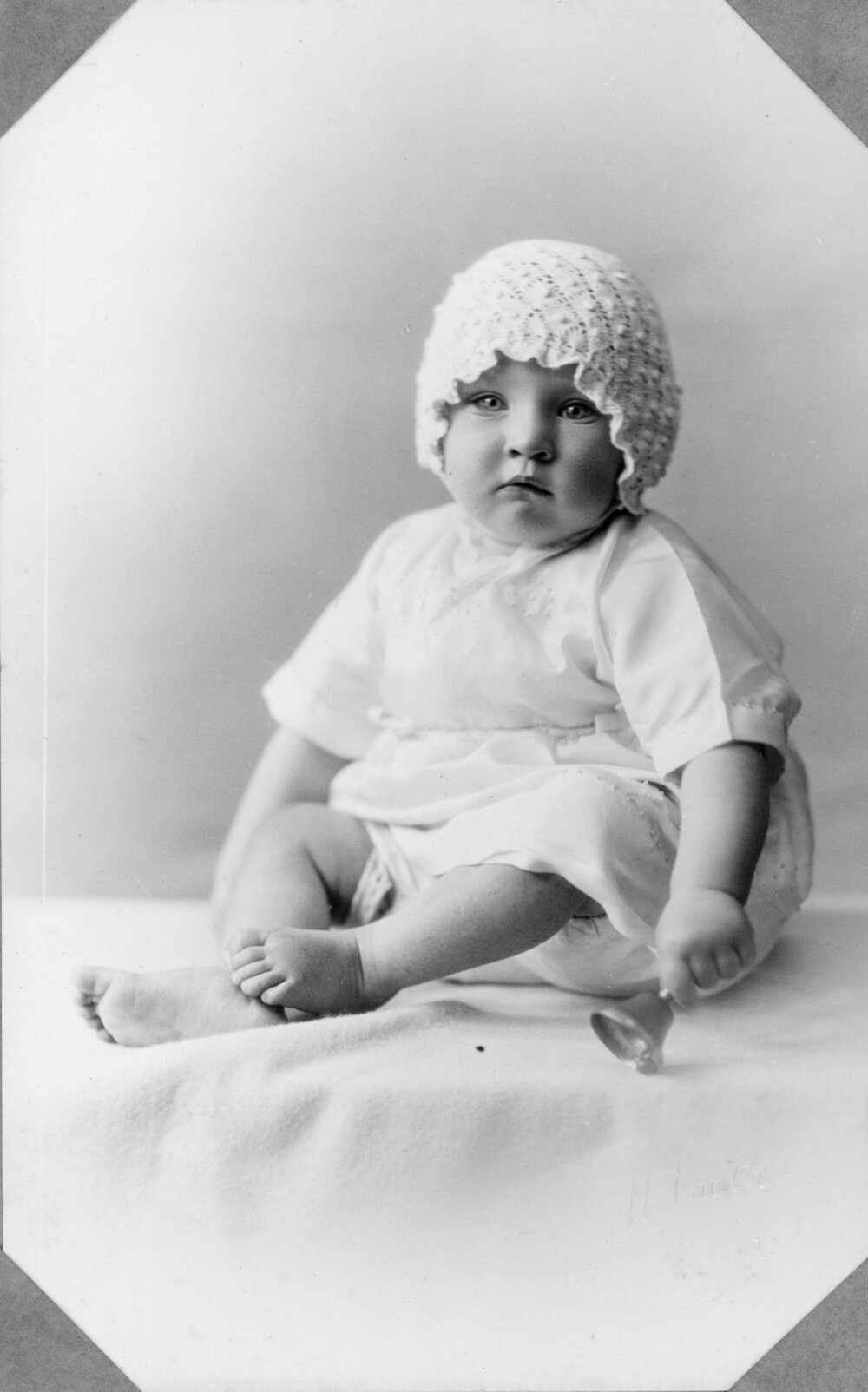 Studio Portrait of a Baby