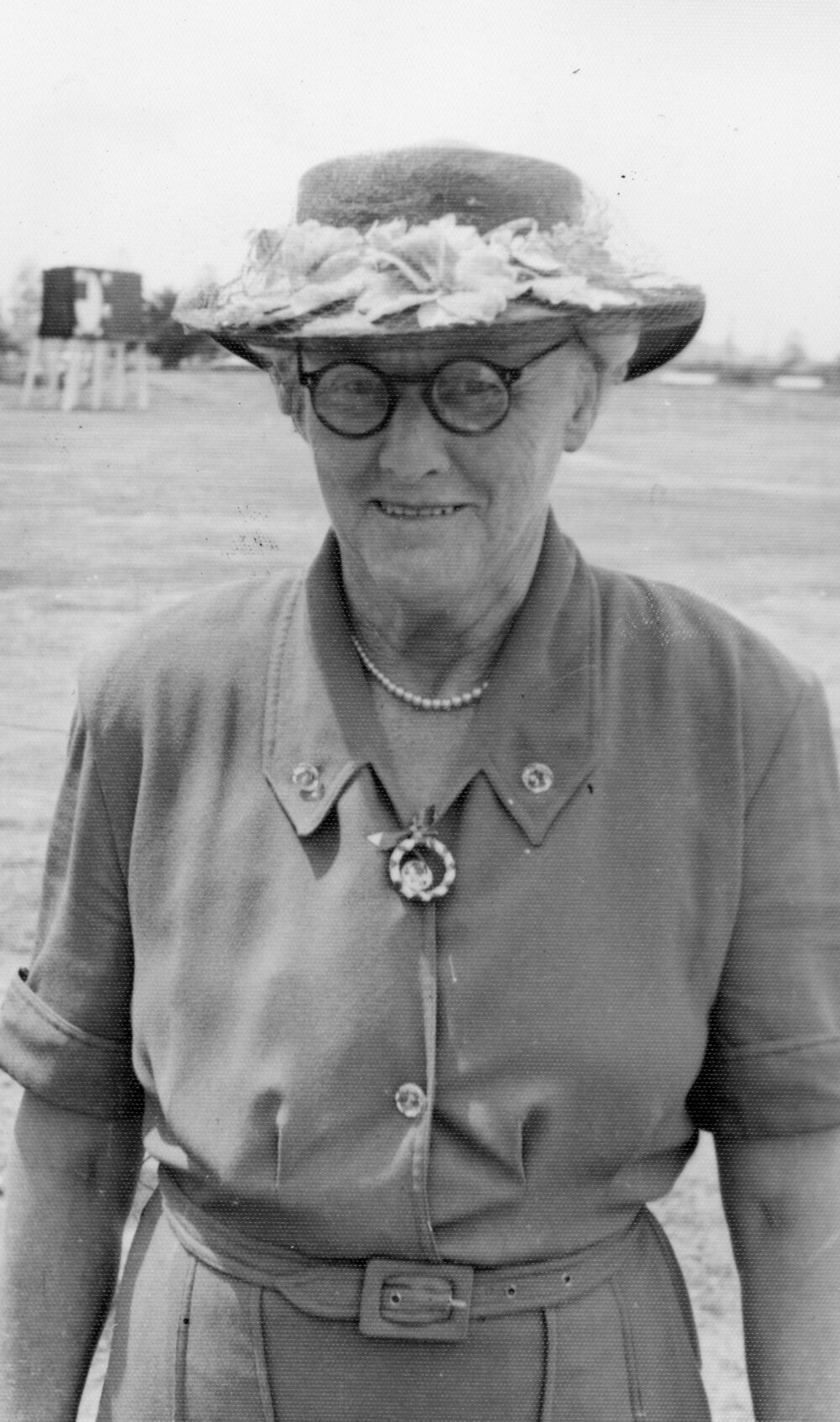 Ms Wellwood at the Park or Showgrounds