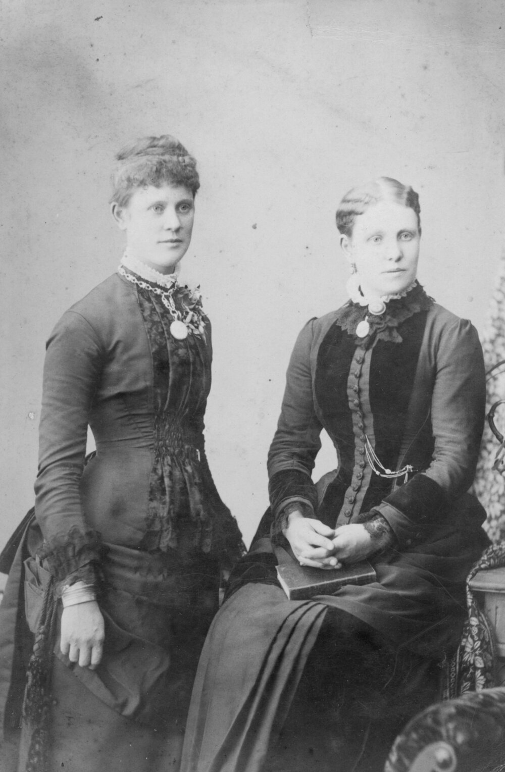 Studio Portrait of Two Women