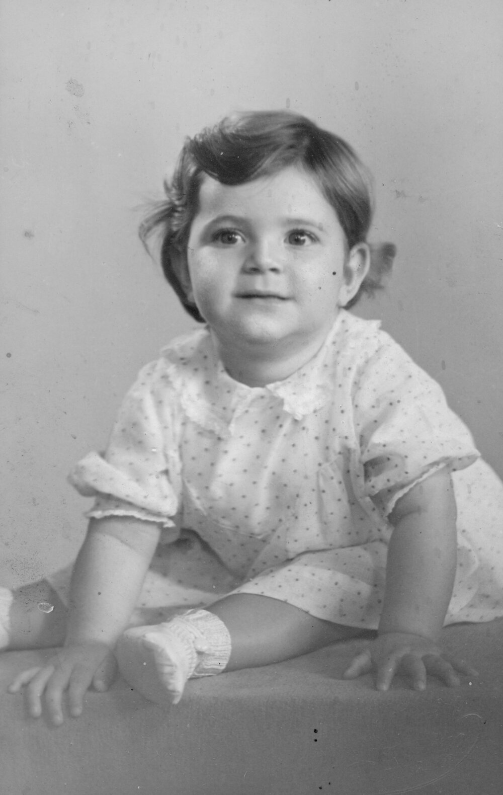 Studio Portrait of a Young Girl