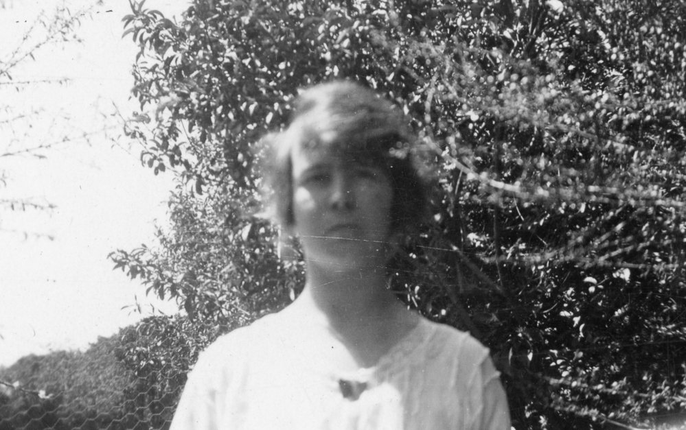 Woman in Garden