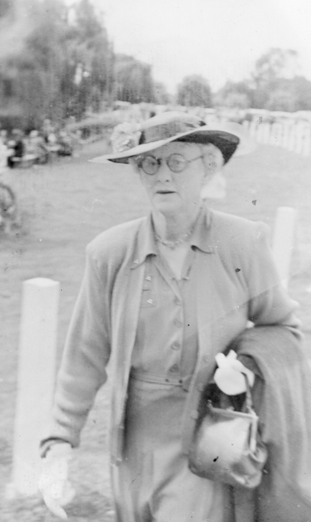 Mrs Wellwood at the Park or Showgrounds