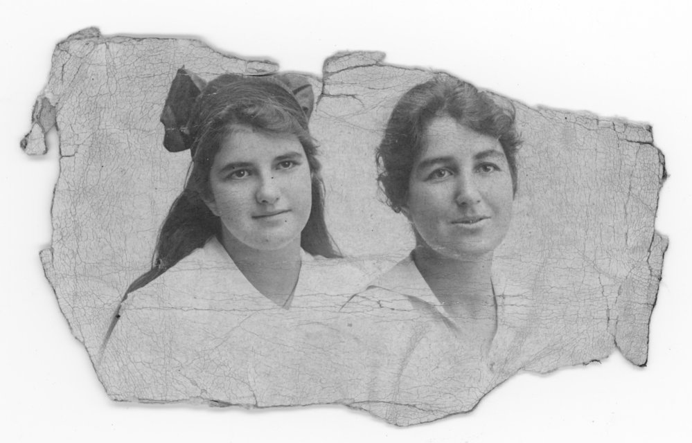 Portrait of Mother and Daughter