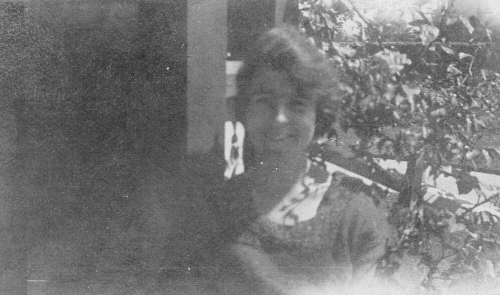 Portrait of Woman in Garden
