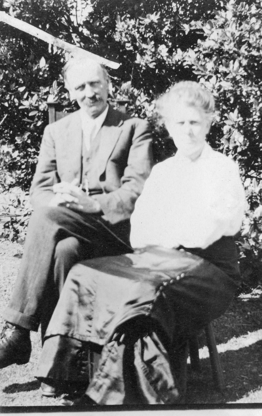 Outdoor Portrait of Ambrose and Mary Kate Wellwood