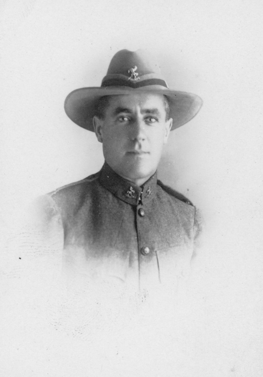Portrait of WW1 Soldier