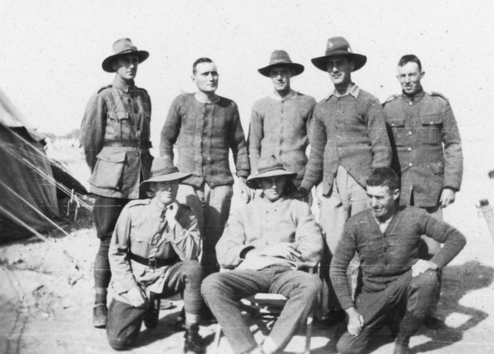 Group of New Zealand Soldiers