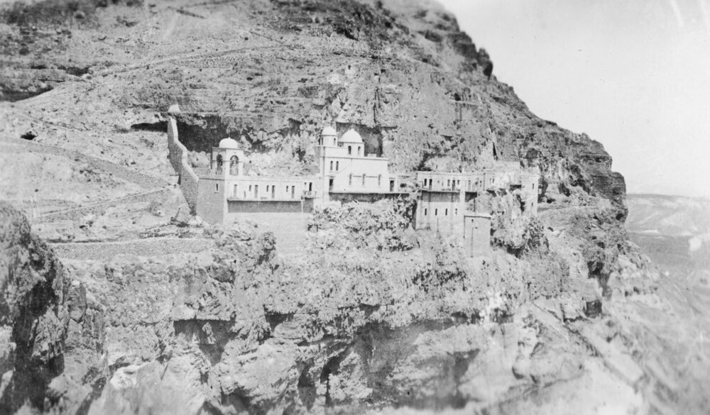 Monastry of Temptation, Jericho, Palestine