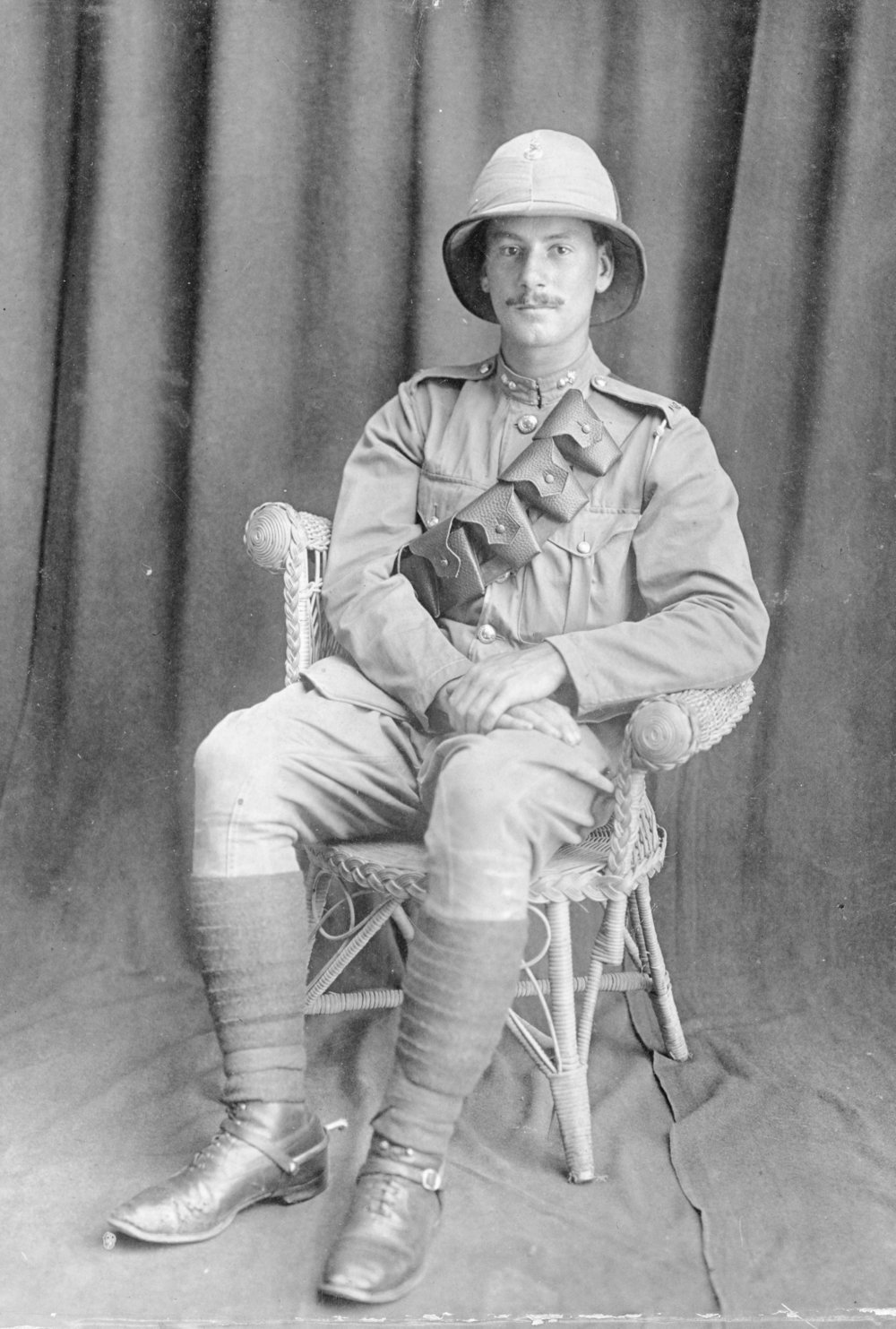 Portrait of  WW1 Soldier