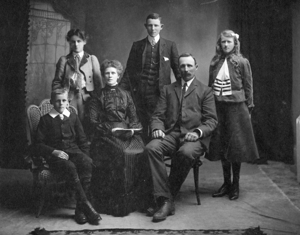 Studio Portrait of the Wellwood Family