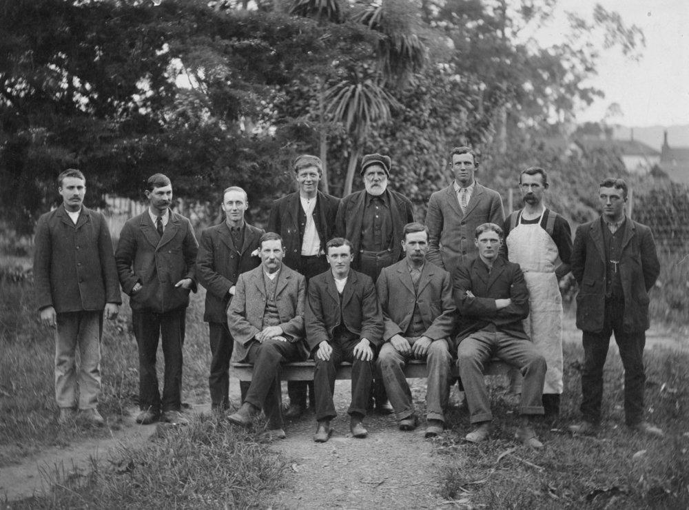 Outdoor Group Portrait with Roy Wellwood