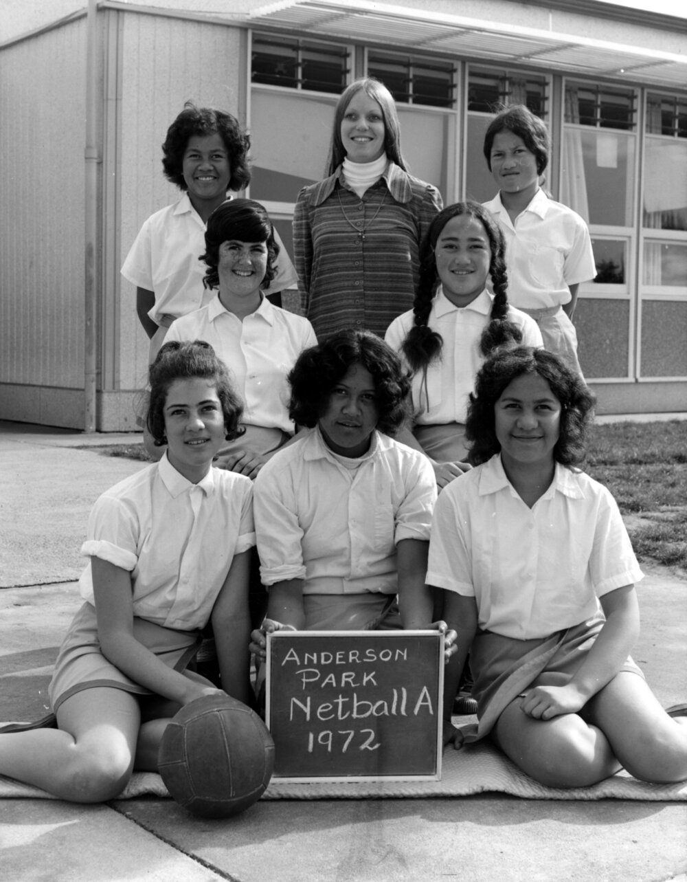 Anderson Park School Netball 1972