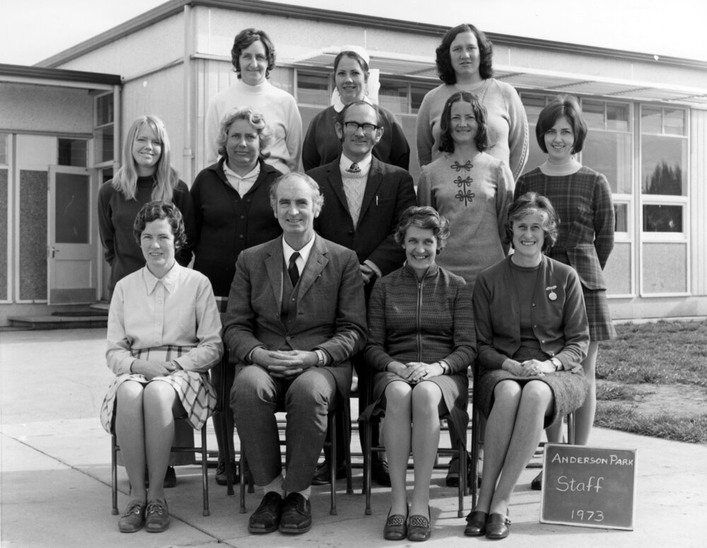Anderson Park School Staff 1973