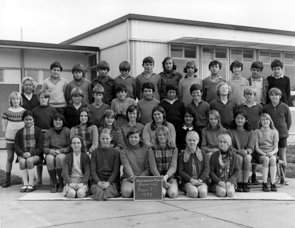 Anderson Park School F1 &amp; F2 1973