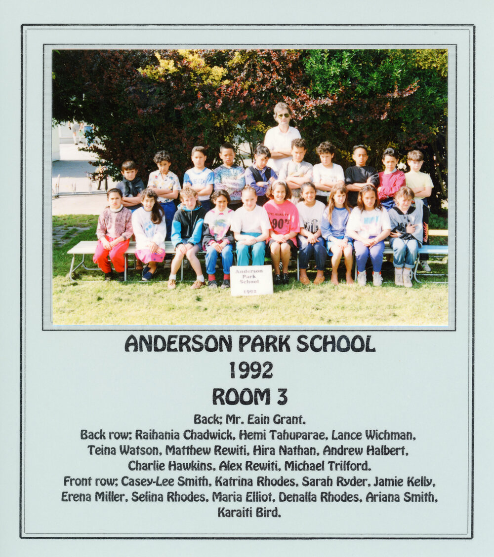 Anderson Park School Room 3 1992
