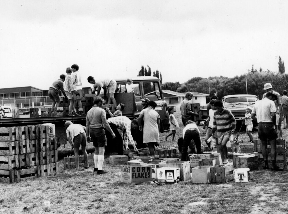 Bottle Drive at Anderson Park School