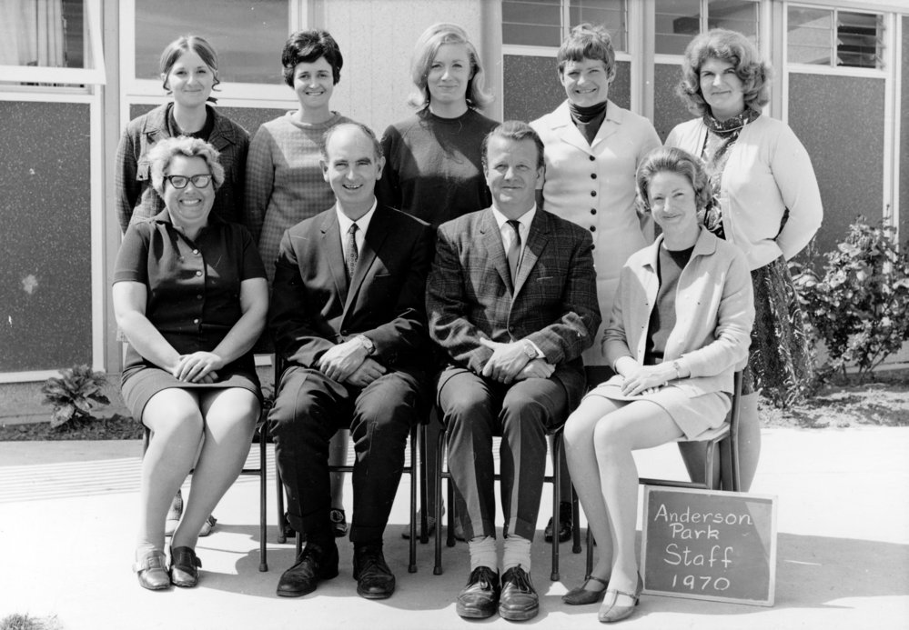 Anderson Park School Staff 1970