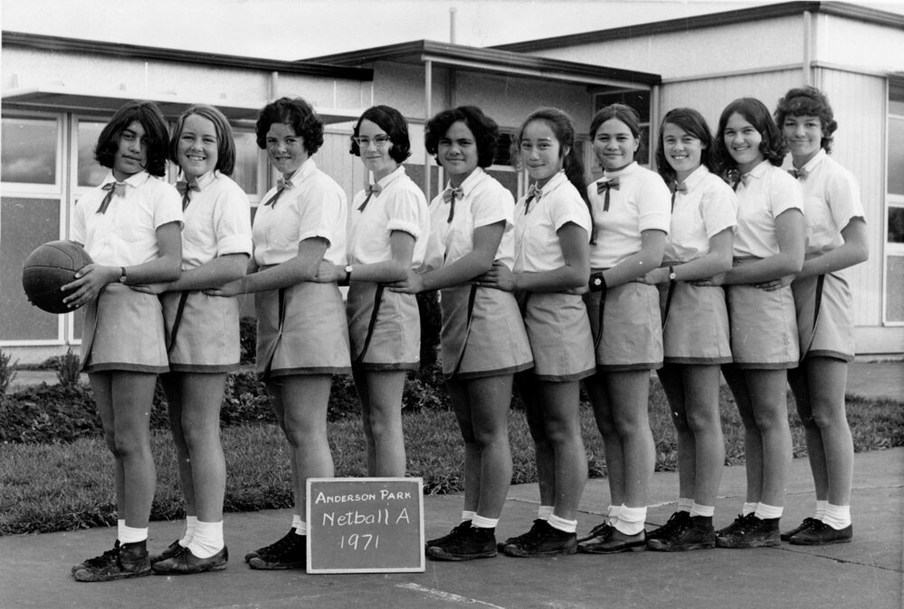 Anderson Park School Netball A 1971