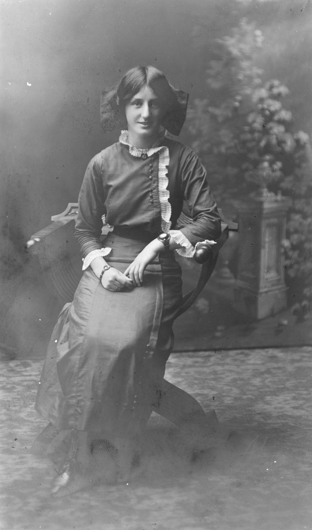Studio Portrait of Elsie Terreni