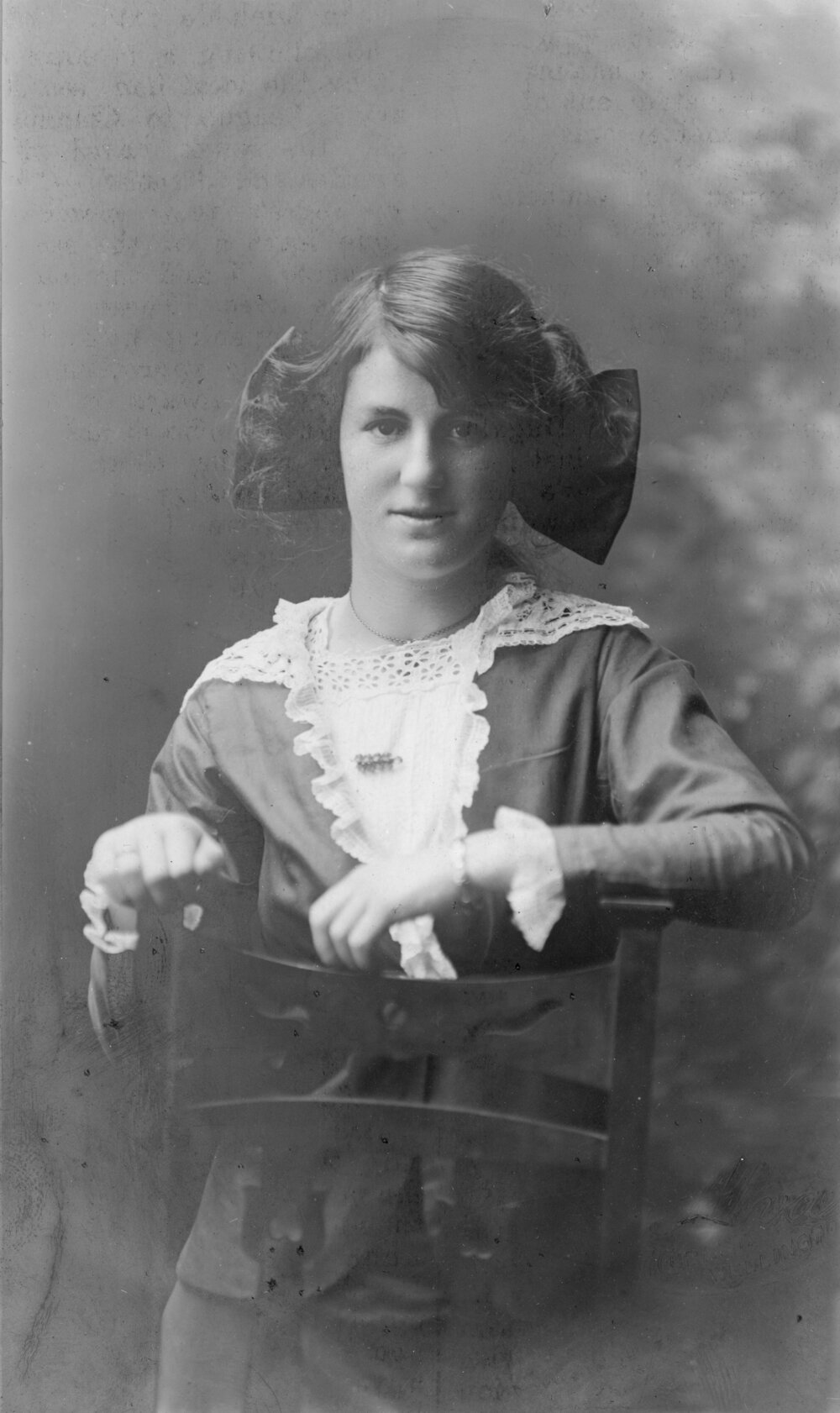 Studio Portrait of Charlotte (Lottie) Terreni