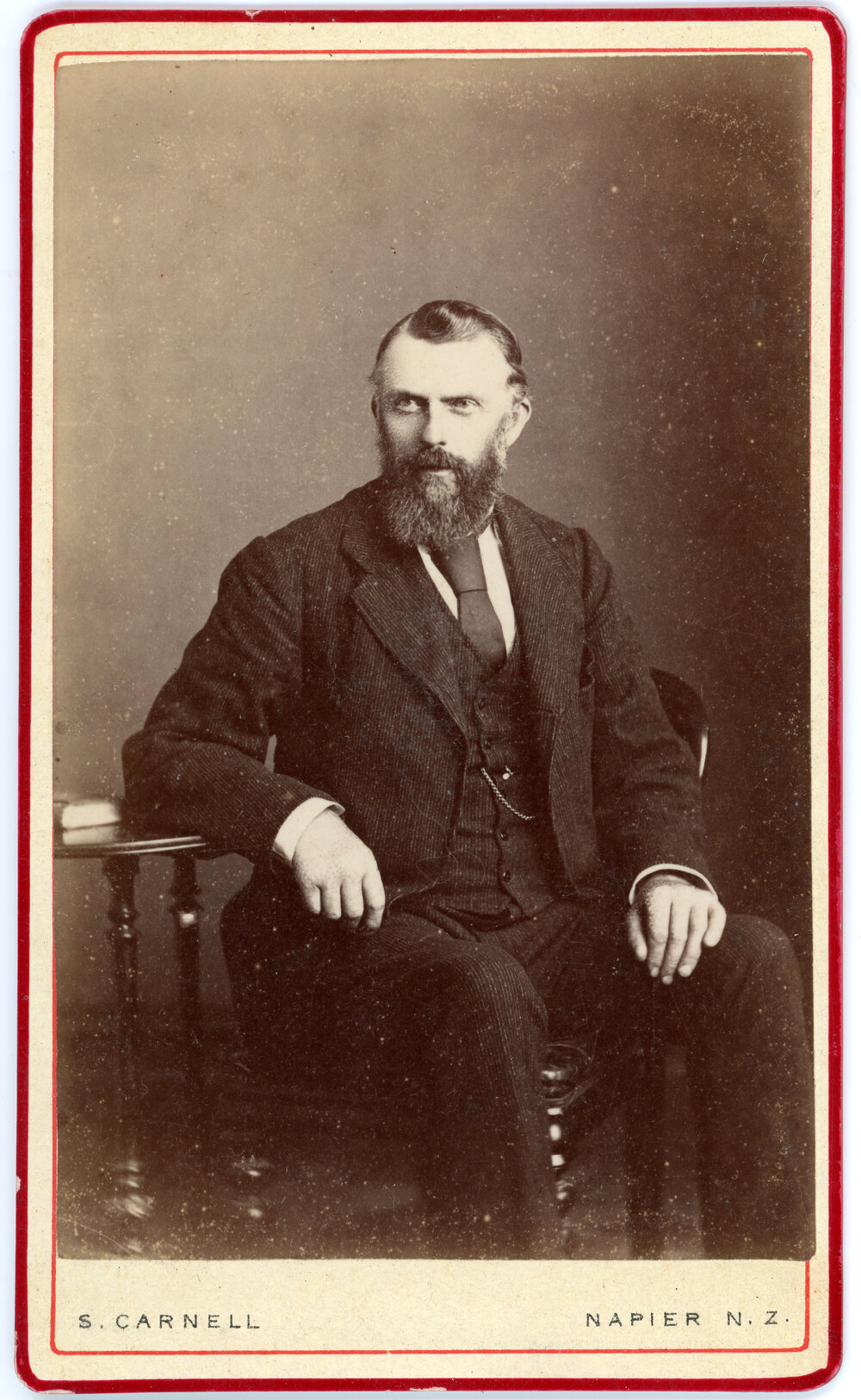 Portrait of Nathaniel Evanson Beamish