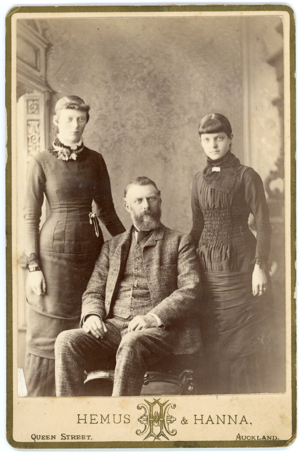 Portrait of Haddie Jamieson, Nathaniel Beamish &amp; Maria M. North