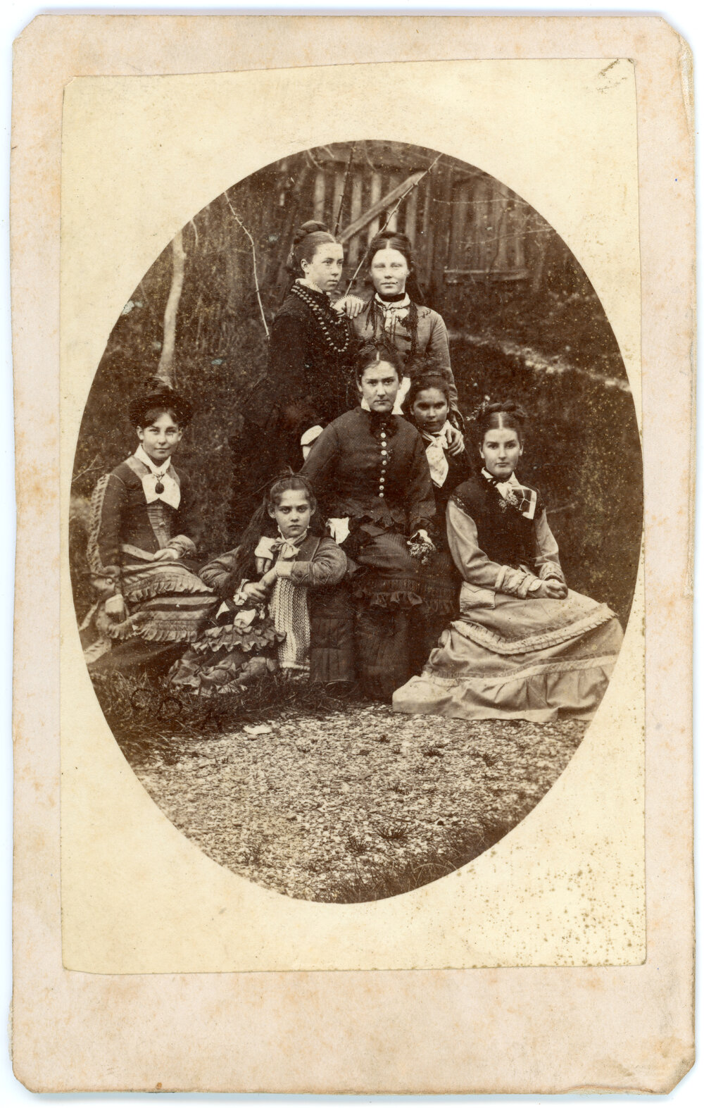 Portrait with Annie Wood and Elizabeth Chambers