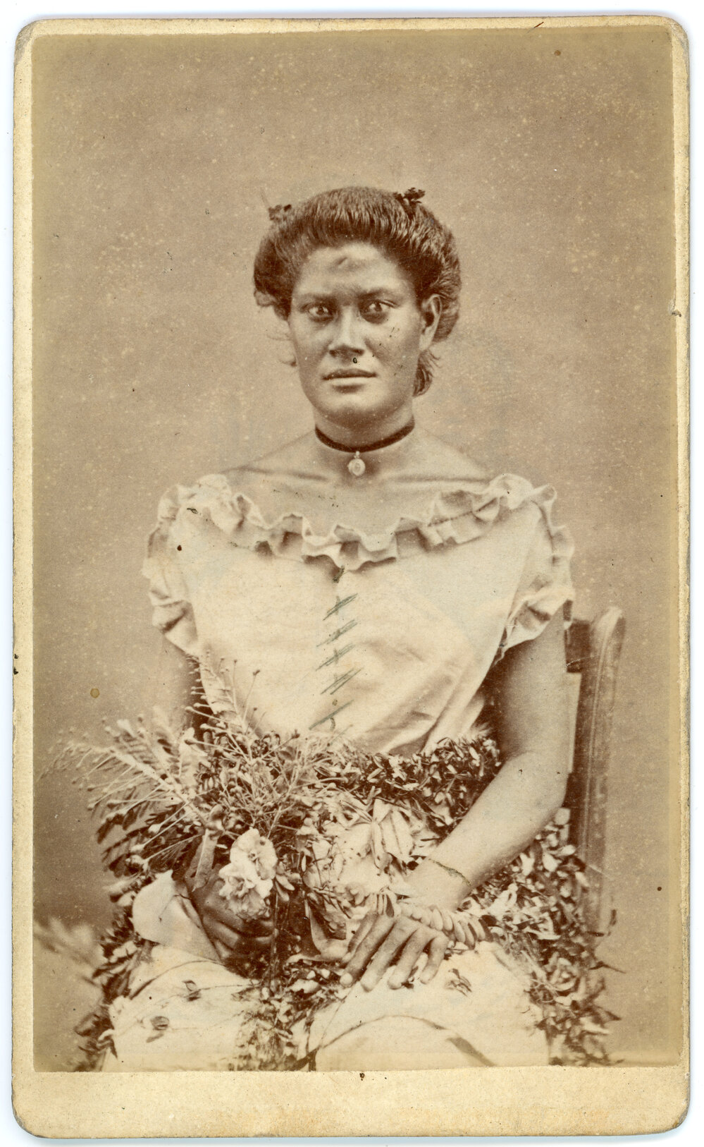 Portrait of a Fijian Woman