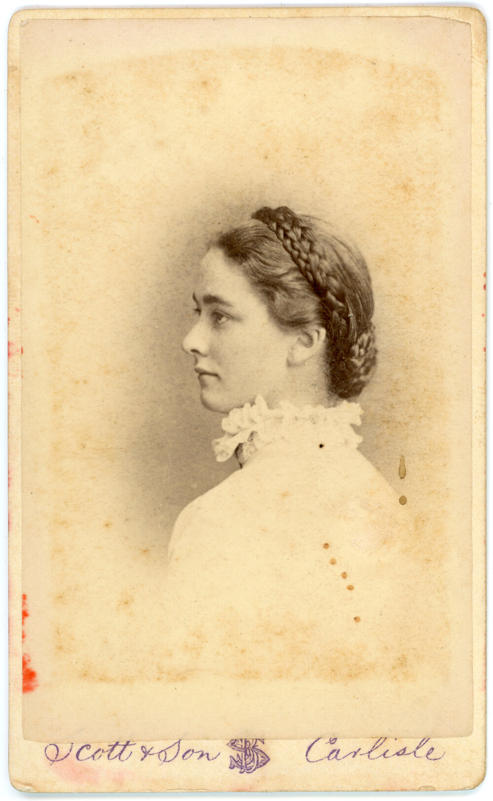 Portrait of Gertie Hudson